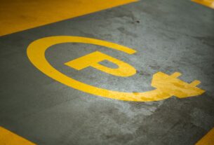 Photo Electric car charging station