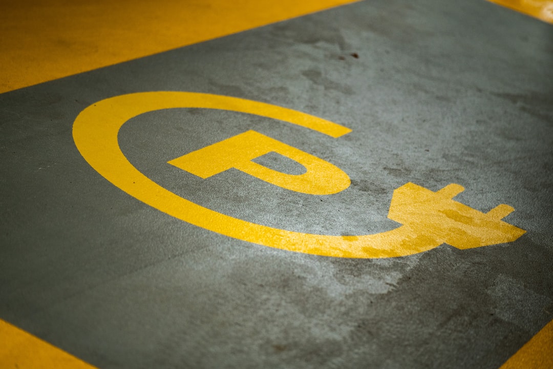 Photo Electric car charging station
